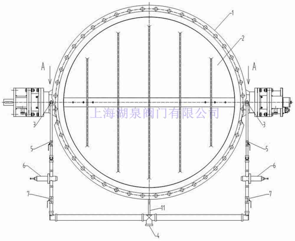 高溫通風(fēng)蝶閥D341H、D341W